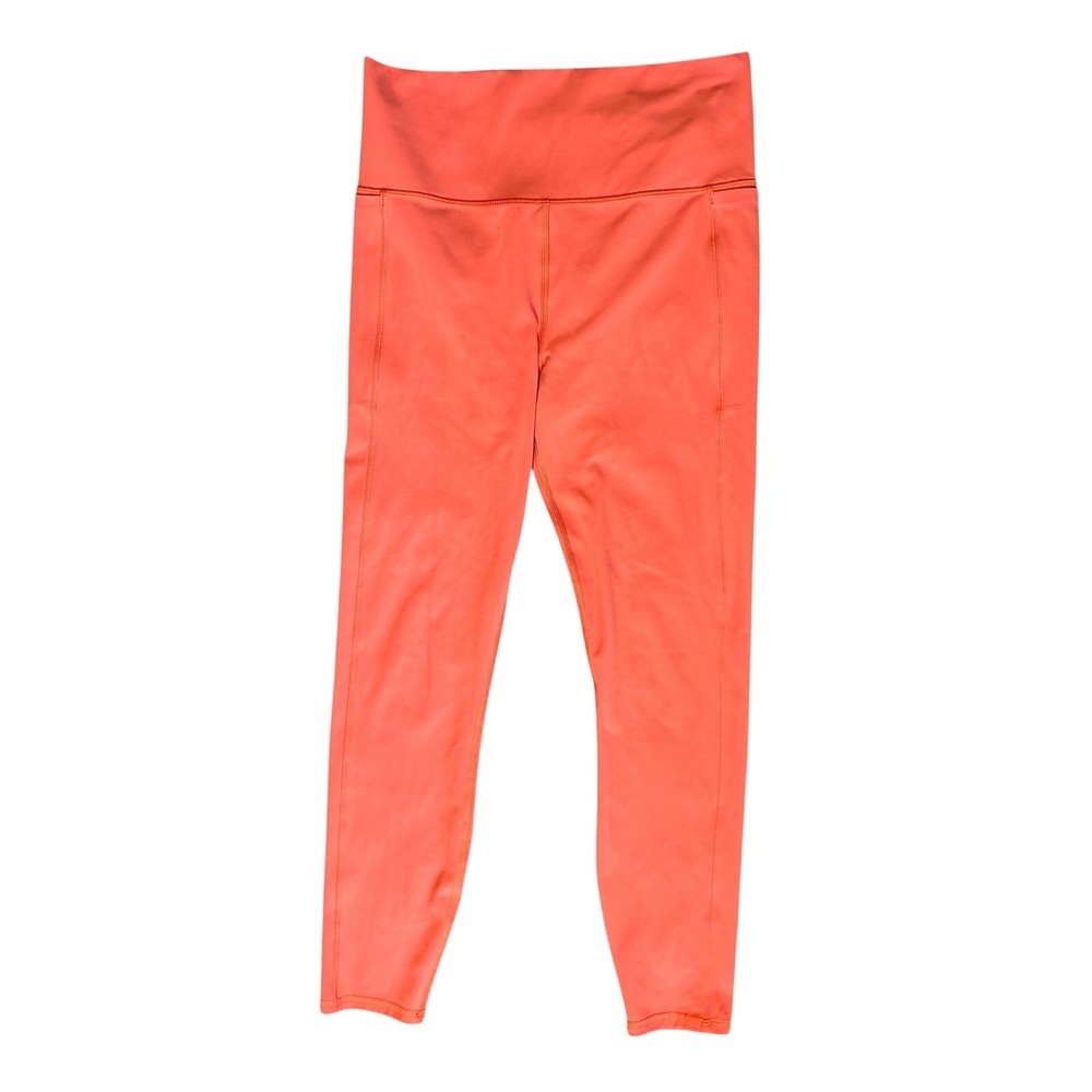 Vuori Studio Pocket Leggings in Grapefruit (Orange), Size Medium, Athleisure